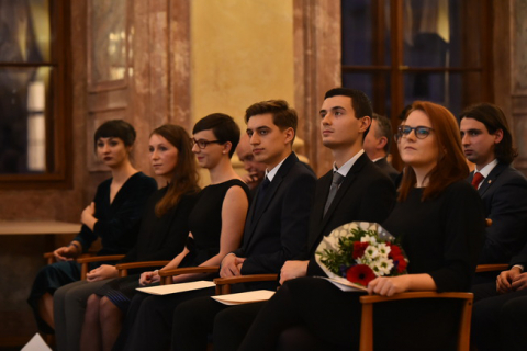 Martin Koban mezi laureáty ceny za rok 2018 | Autor: tiskové oddělení MŠMT